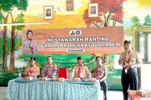 Gerakan Pramuka Kedungadem Gelar Musyawarah Ranting, Siap Susun Strategi