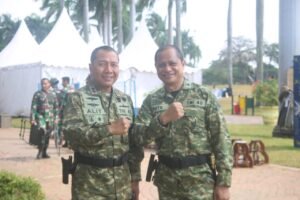 Pangkoarmada II Ikuti Gladi Upacara Gabungan Jelang Peringatan HUT Ke-80 TNI di Monas
