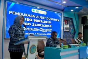 Universitas Hang Tuah Gelar Pembukaan Audit Dokumen ISO 9001:2015 dan ISO 21001:2018