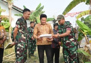 Bupati Subandi Dukung Kompi Produksi Kodim 0816/Sidoarjo untuk Wujudkan Ketahanan Pangan